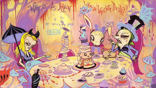 Camille Rose Garcia’s Hip Take on ‘Alice’s Adventures in Wonderland’